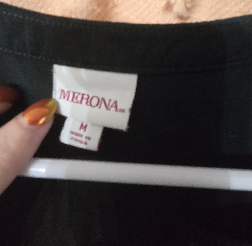 Merona Black Sleeveless Maxi Dress - Picture 3 of 4